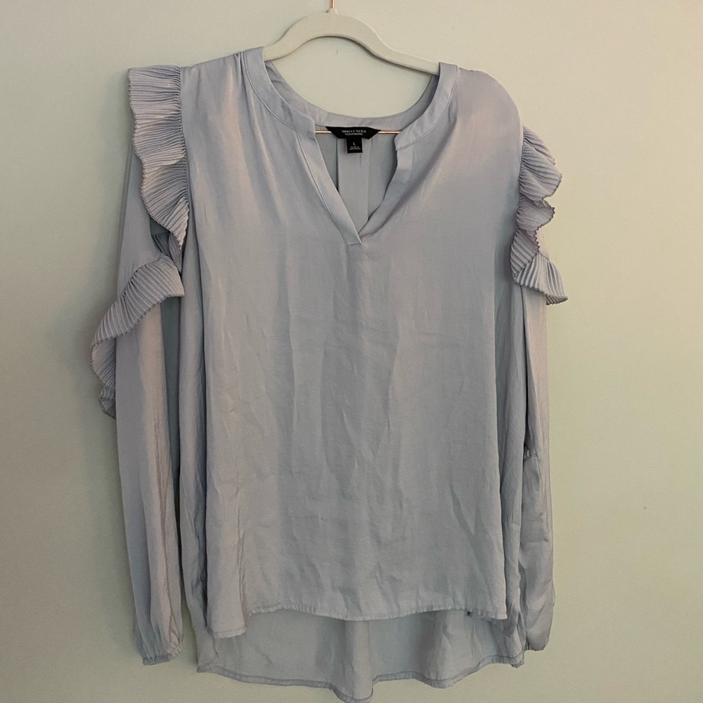 Women’s Blue Grey Blouse